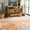 imageMartha Stewart x SAFAVIEH Machine Washable Area Rug Collection  5 x 8 Rust ampamp Beige Slip Resistant ampamp Easy Cleaning Ideal for Ideal for Living Room Bedroom Dining Space MSRW184QRustBeige