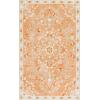 imageMartha Stewart x SAFAVIEH Machine Washable Area Rug Collection  5 x 8 Rust ampamp Beige Slip Resistant ampamp Easy Cleaning Ideal for Ideal for Living Room Bedroom Dining Space MSRW184QRustBeige