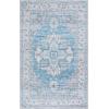 imageMartha Stewart x SAFAVIEH Machine Washable Area Rug Collection  5 x 8 Rust ampamp Blue Slip Resistant ampamp Easy Cleaning Ideal for Ideal for Living Room Bedroom Dining Space MSRW113QGreyTurquoise