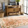 imageMartha Stewart x SAFAVIEH Machine Washable Area Rug Collection  5 x 8 Rust ampamp Gold Slip Resistant ampamp Easy Cleaning Ideal for Ideal for Living Room Bedroom Dining Space MSRW195QRustGold