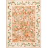 imageMartha Stewart x SAFAVIEH Machine Washable Area Rug Collection  5 x 8 Rust ampamp Gold Slip Resistant ampamp Easy Cleaning Ideal for Ideal for Living Room Bedroom Dining Space MSRW195QRustGold