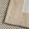 imageMartha Stewart x SAFAVIEH Machine Washable Area Rug Collection  5 x 8 Taupe ampamp Green Slip Resistant ampamp Easy Cleaning Ideal for Ideal for Living Room Bedroom Dining Space MSRW193ETaupeGreen