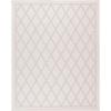 imageMartha Stewart x SAFAVIEH Outdoor Area Rug Collection  8 x 10 Ivory ampamp Light Grey Weather Resistant ampamp Washable Ideal for Patio Backyard Mudroom Deck Dining Space MSRO805AIvoryLight Grey