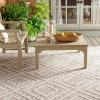 imageMartha Stewart x SAFAVIEH Outdoor Area Rug Collection  8 x 10 Light Beige ampamp Brown Weather Resistant ampamp Washable Ideal for Patio Backyard Mudroom Deck Dining Space MSRO218BLight BeigeBrown