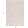imageMartha Stewart x SAFAVIEH Outdoor Area Rug Collection  8 x 10 Light Beige ampamp Brown Weather Resistant ampamp Washable Ideal for Patio Backyard Mudroom Deck Dining Space MSRO218BLight BeigeBrown