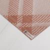 imageMartha by Martha Stewart  Chilewich Ribbons Placemats in Sea  Set of 4  Easy Care Woven Tabletop Textiles  IndoorOutdoor  185quot x 135quot RectangleBurnt Coral