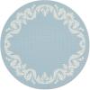 imageMartha by Martha Stewart  Chilewich Scroll Round Set of 4 Placemats in WheatSea