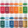 imageMartha Stewart MultiSurface Satin 12 pc Paint Set Hushed HuesAutumn Harvest