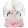 imageMartha Stewart Snow Globe Christmas  Martha on The Mantel Christmas Decor Funny Collectible Secret Santa Collectible SnowglobesPink
