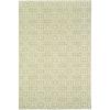 imageMartha Stewart x SAFAVIEH Area Rug Collection  79quot x 99quot Aloe Green HandHooked Cotton Ideal for Living Room Bedroom Dining Space MSR1214BLinen