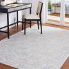 imageMartha Stewart x SAFAVIEH Area Rug Collection  8 x 10 Ivory ampamp Grey Handmade Wool Ideal for Living Room Bedroom Office Dining Space MSR3528FIvoryBlue