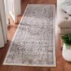 imageMartha Stewart x SAFAVIEH Area Rug Collection  8 x 10 Light Blue ampamp Ivory NonShedding ampamp Easy Cleaning Ideal for Living Room Bedroom Office Dining Space MSR877MGreyIvory