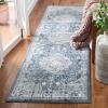 imageMartha Stewart x SAFAVIEH Area Rug Collection  8 x 10 Navy ampamp Ivory NonShedding ampamp Easy Cleaning Ideal for Living Room Bedroom Office Dining Space MSR858NNavyIvory