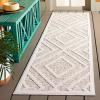 imageMartha Stewart x SAFAVIEH Outdoor Area Rug Collection  8 x 10 Light Beige ampamp Brown Weather Resistant ampamp Washable Ideal for Patio Backyard Mudroom Deck Dining Space MSRO218BLight BeigeBrown