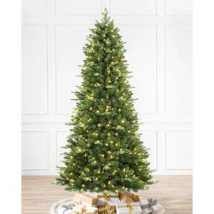 imageMartha Stewart Acadia Spruce Green Tree with 400 LED Lights 75 Feet Tall