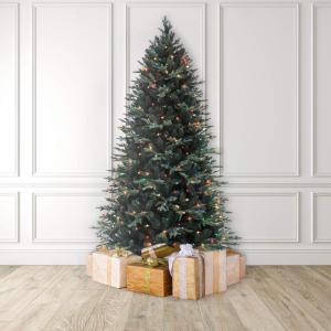 imageMartha Stewart Blue Spruce PreLit Artificial Christmas Tree 65 Feet Multicolored LightsMulticolored Lights