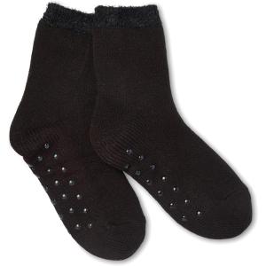 imageMartha Stewart Slipper Socks For Women Non Slip Grips  2 Pairs  Fuzzy Warm Cozy Hospital Gifts Winter FallBlack