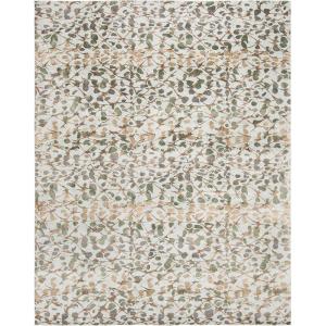 imageMartha Stewart x SAFAVIEH Area Rug Collection  8 x 10 Bard Red HandKnotted Silk ampamp Wool Ideal for Living Room Bedroom Office Dining Space MSR8641BHouse Slate Blu