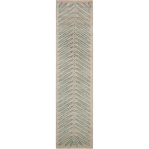 imageMartha Stewart x SAFAVIEH Area Rug Collection  8 x 10 Chamois Beige Handmade Wool ampamp Viscose Ideal for Living Room Bedroom Office Dining Space MSR3612ABlue Fir