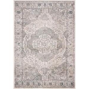 imageMartha Stewart x SAFAVIEH Area Rug Collection  8 x 10 Ivory ampamp Grey NonShedding ampamp Easy Cleaning Ideal for Living Room Bedroom Office Dining Space MSR867AIvoryGrey