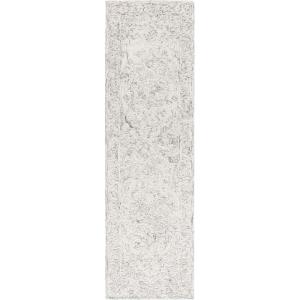 imageMartha Stewart x SAFAVIEH Area Rug Collection  8 x 10 Ivory ampamp Natural Handmade Wool Ideal for Living Room Bedroom Office Dining Space MSR3532AIvoryCharcoal