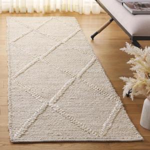 imageMartha Stewart x SAFAVIEH Area Rug Collection  8 x 10 Natural Brown Handmade Jute Farmhouse Style Ideal for Living Room Bedroom Dining Space MSR9553ANatural