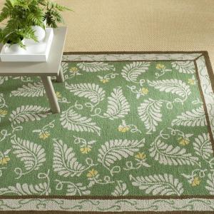 imageMartha Stewart x SAFAVIEH Area Rug Collection  8 x 10 Plumage Blue Handmade Wool Ideal for Living Room Bedroom Office Dining Space MSR3753AChina Green Mar