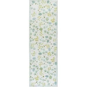 imageMartha Stewart x SAFAVIEH Machine Washable Area Rug Collection  5 x 8 Beige ampamp Light Green Slip Resistant ampamp Easy Cleaning Ideal for Ideal for Living Room Bedroom Dining Space MSRW189BBeigeLight Green