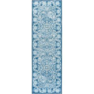 imageMartha Stewart x SAFAVIEH Machine Washable Area Rug Collection  5 x 8 Blue ampamp Beige Slip Resistant ampamp Easy Cleaning Ideal for Ideal for Living Room Bedroom Dining Space MSRW194LBlueBeige