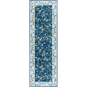 imageMartha Stewart x SAFAVIEH Machine Washable Area Rug Collection  5 x 8 Rust ampamp Gold Slip Resistant ampamp Easy Cleaning Ideal for Ideal for Living Room Bedroom Dining Space MSRW195QDark BlueLight Blue