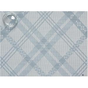 imageMartha by Martha Stewart  Chilewich Ribbons Placemats in Sea  Set of 4  Easy Care Woven Tabletop Textiles  IndoorOutdoor  185quot x 135quot RectangleSea