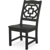 imageMARTHA STEWART by POLYWOOD Chinoiserie 9Piece Farmhouse Dining Set with Trestle Legs in WhiteBlack