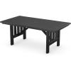 imageMartha Stewart Acadia 5Piece Dining Set with Benches in Slate GreyBlack