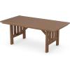 imageMartha Stewart Acadia 5Piece Dining Set with Benches in Slate GreyTeak