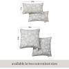 imageMartha Stewart Distressed Jacobean Indoor Outdoor Decorative Lumbar Pillow 2Pack Set UV Fade Resistant Water Repellent Printed Floral Design Grey 11quotx18quotGrey