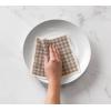 imageMartha Stewart Swedish Kitchen Absorbent Sponge Dish Cloths Stripes 8 CountGrey Gingham