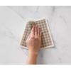 imageMartha Stewart Swedish Kitchen Absorbent Sponge Dish Cloths Stripes 8 CountGrey Gingham