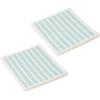 imageMartha Stewart Swedish Kitchen Absorbent Sponge Dish Cloths Stripes 8 CountTeal Stripes