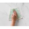 imageMartha Stewart Swedish Kitchen Absorbent Sponge Dish Cloths Stripes 8 CountTeal Stripes