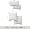 imageMartha Stewart Vineyard Vines Indoor Outdoor Decorative Lumbar Pillow 2Pack Set UV Fade Resistant Water Repellent Printed Garden Design Warm Grey 11quotx18quotWarm Grey