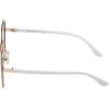 imageMartha Stewart Women Cat Eye SunglassesRose Gold  White