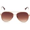 imageMartha Stewart Women Protective Metal Aviator Pilot SunglassesGold and Tortoise