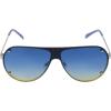 imageMartha Stewart Women Protective Metal Aviator Pilot SunglassesSilver  Blue