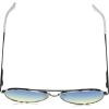imageMartha Stewart Women Protective Metal Aviator Pilot SunglassesSilver and White