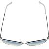 imageMartha Stewart Women Retro Metal Protective SunglassesWhite and Silver