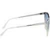 imageMartha Stewart Women Retro Metal Protective SunglassesWhite and Silver