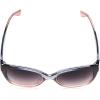 imageMartha Stewart Womens Ms126 Oversized Uv400 Protective Cat Eye Square SunglassesTimeless Gifts for Her 54mmBlue and Nude