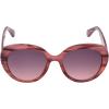 imageMartha Stewart Womens Ms193 Retro Modern Uv400 Protective Oval SunglassesTimeless Gifts for Her 537mmRose Wood