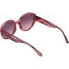 imageMartha Stewart Womens Ms193 Retro Modern Uv400 Protective Oval SunglassesTimeless Gifts for Her 537mmRose Wood