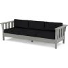 imageMartha Stewart by POLYWOOD Acadia 4Piece Deep Seating Set with Sofa in Slate Grey Midnight LinenMidnight Linen
